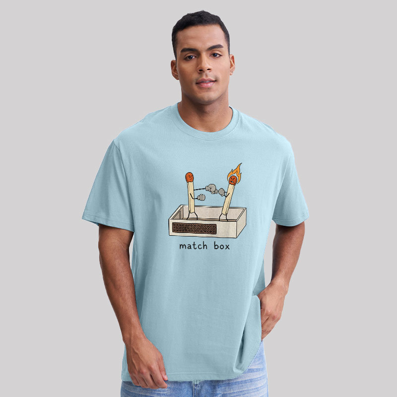 Funny Matchbox Geek T-Shirt