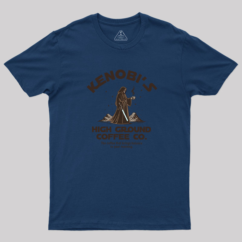 Kenobi��s High Ground Geek T-Shirt