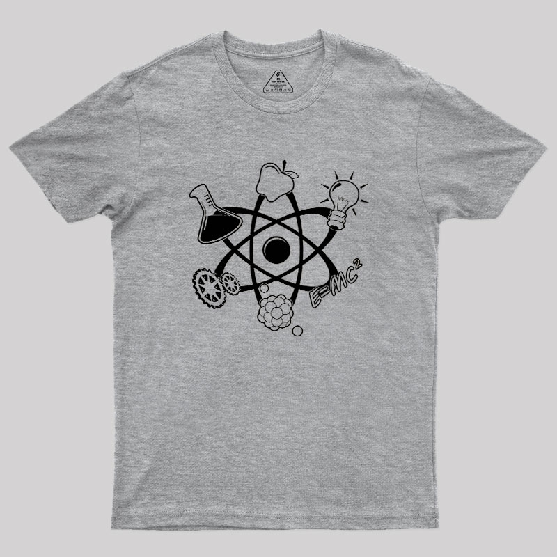 Science Atom Design Geek T-Shirt