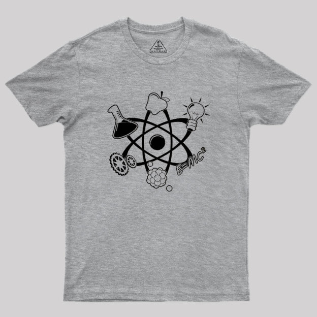 Science Atom Design Geek T-Shirt