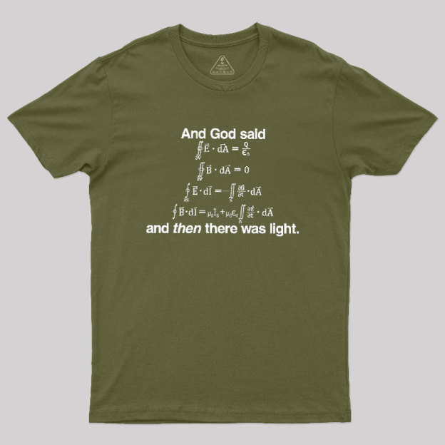 And God Said Geek T-Shirt