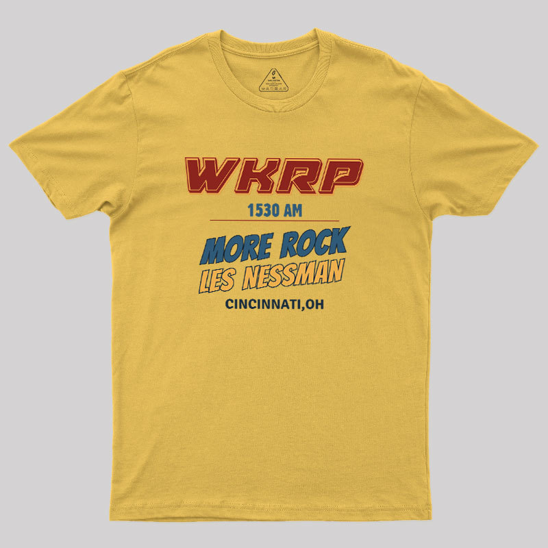 WKRP Vibes Geek T-Shirt
