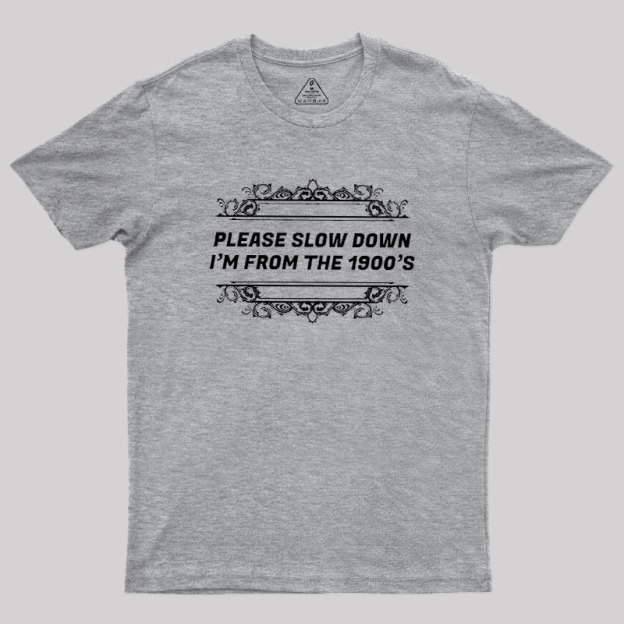 The 1900s Gentleman Geek T-Shirt