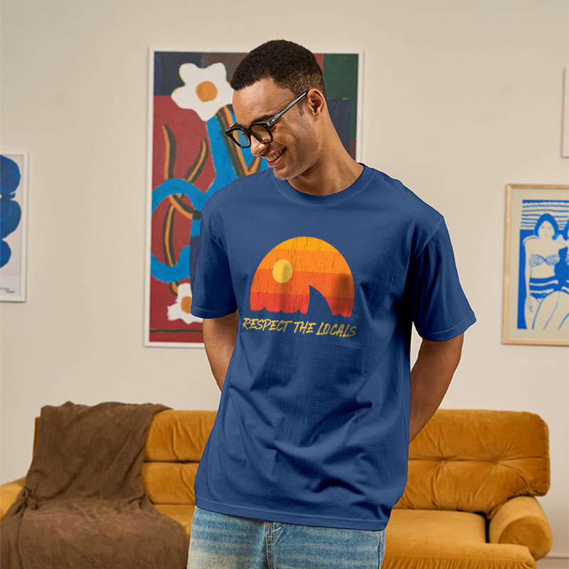 Respect The Locals Geek T-Shirt