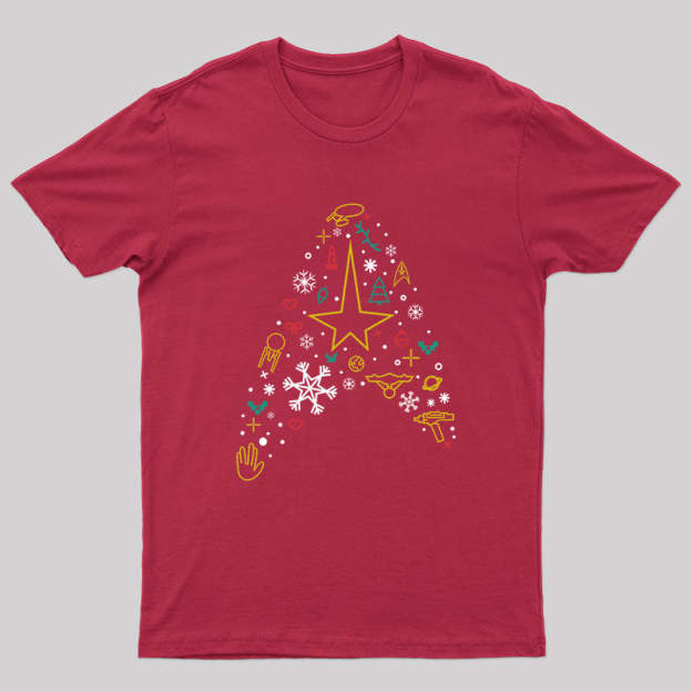 Christmas Spaceship T-Shirt