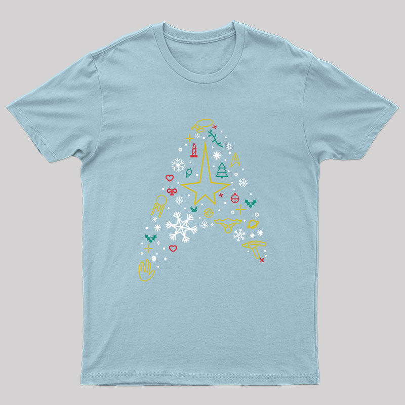 Christmas Spaceship T-Shirt