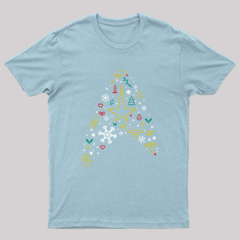 Christmas Spaceship T-Shirt