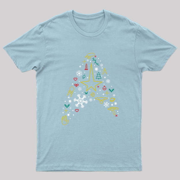 Christmas Spaceship T-Shirt