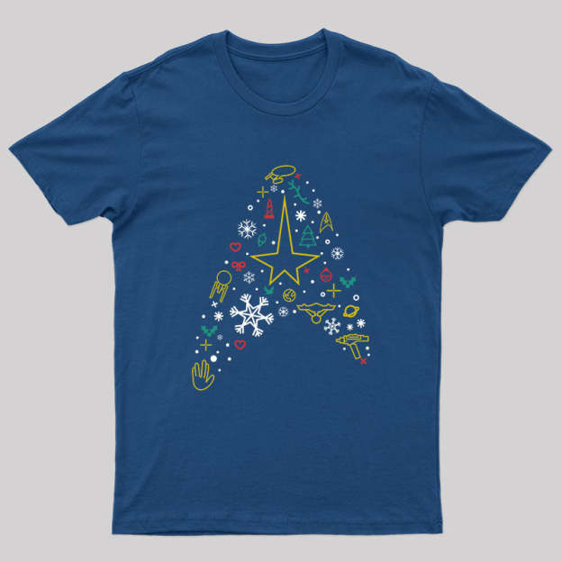 Christmas Spaceship T-Shirt