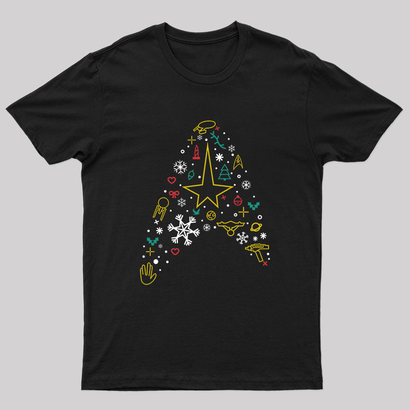 Christmas Spaceship T-Shirt