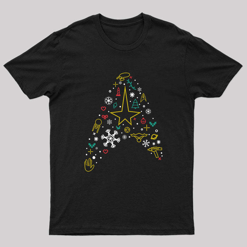 Christmas Spaceship T-Shirt