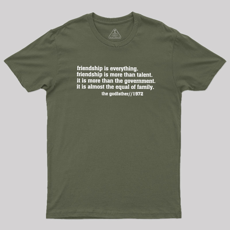 The Godfather quote Geek T-Shirt