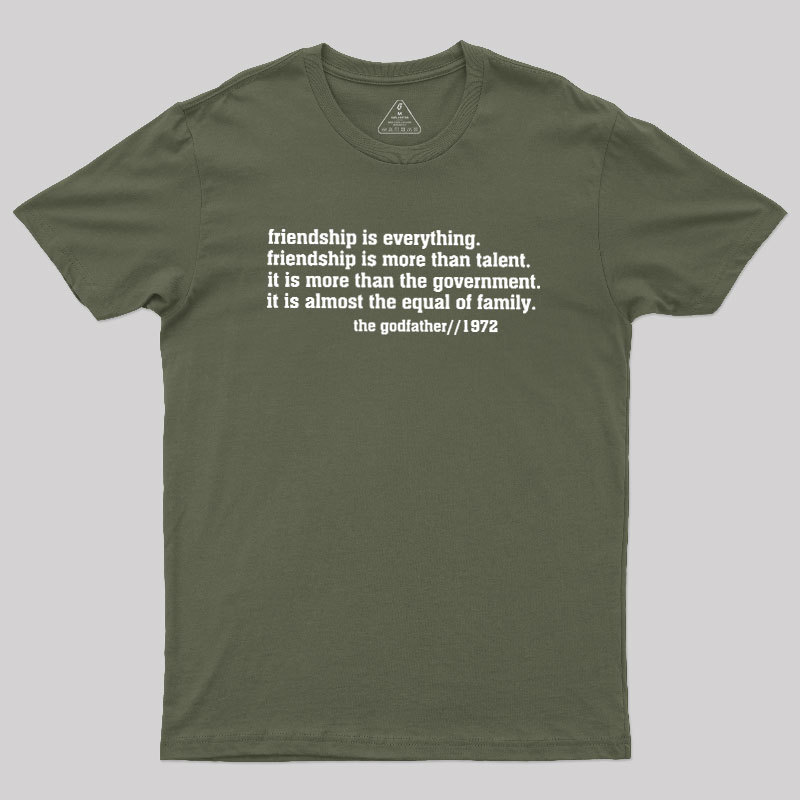 The Godfather quote Geek T-Shirt