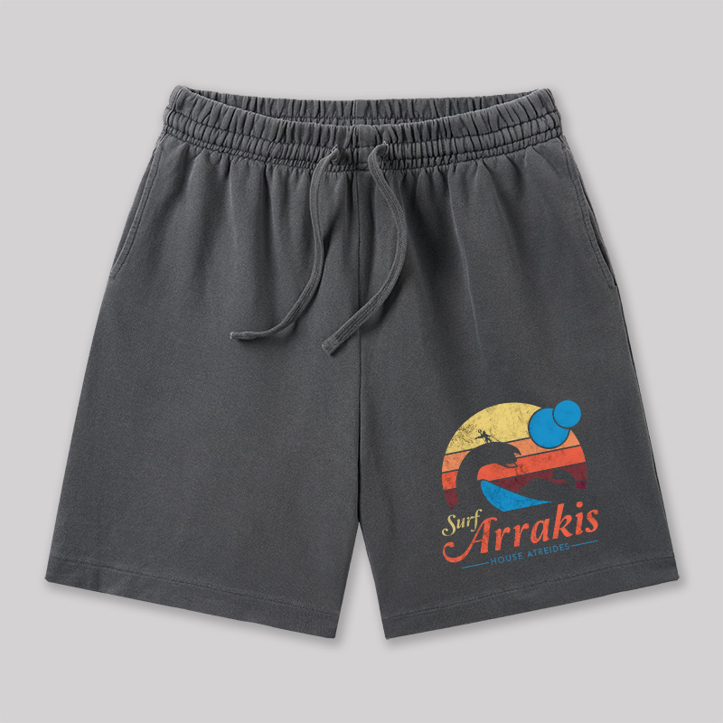 Visit Arrakis Geeky Washed Shorts