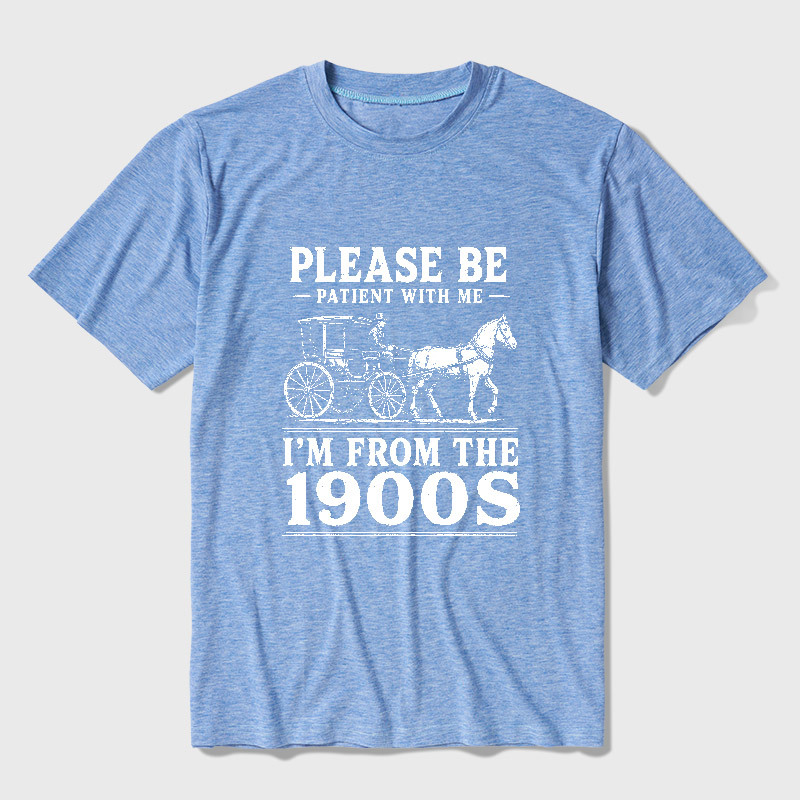 Please Be Patient With Me I'm From The 1900s Ultra Soft Heather Tee