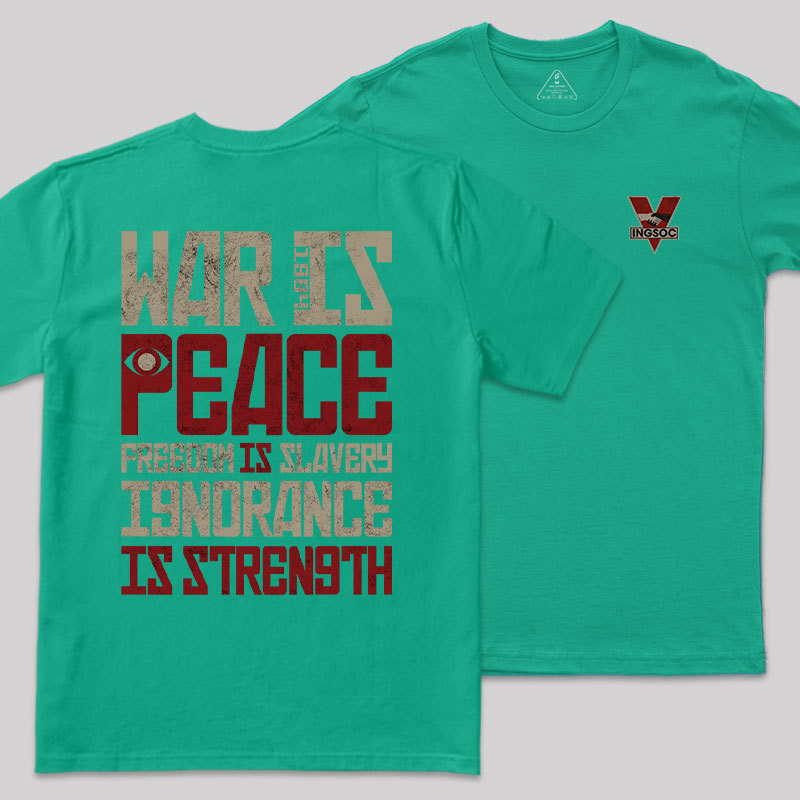 Dystopia Truths Front and Back Printed Geek T-Shirt