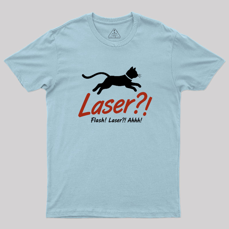 Flash Laser Ahhh Geek T-Shirt