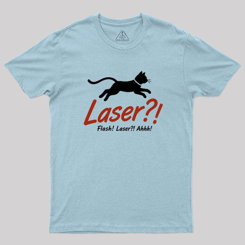 Flash Laser Ahhh Geek T-Shirt