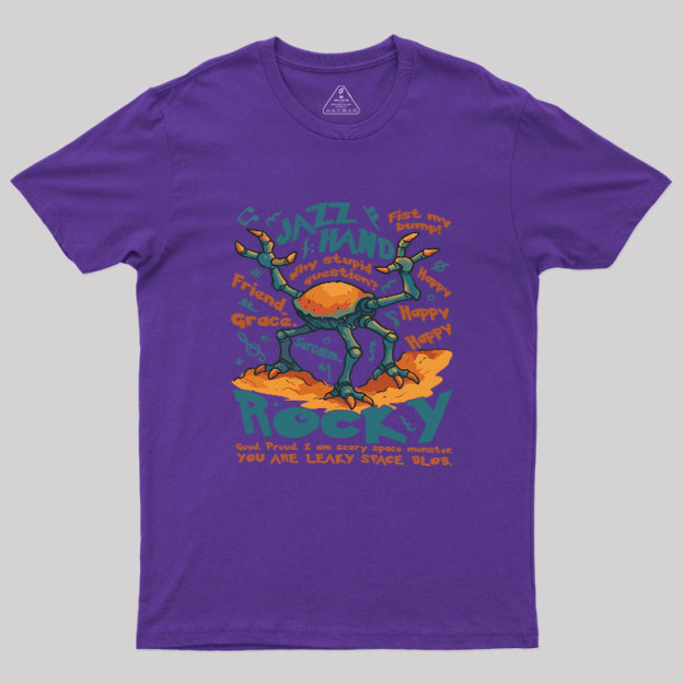 Rocky Jazz Hand Geek T-Shirt