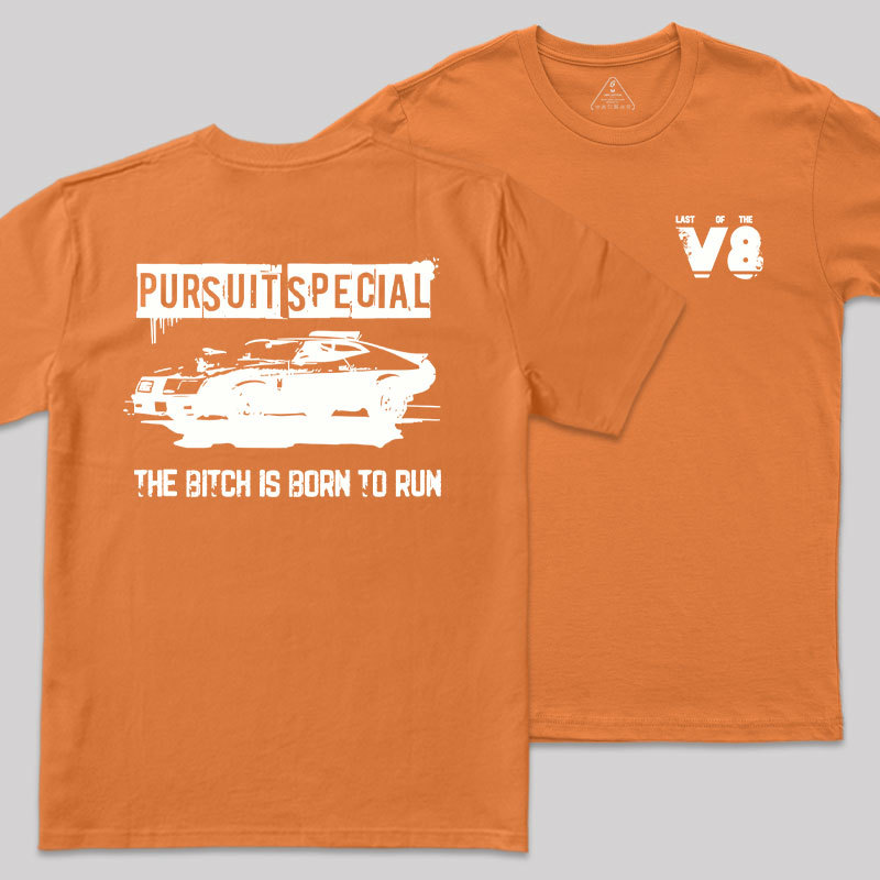 Road Warrior Front and Back Printed Geek T-Shirt