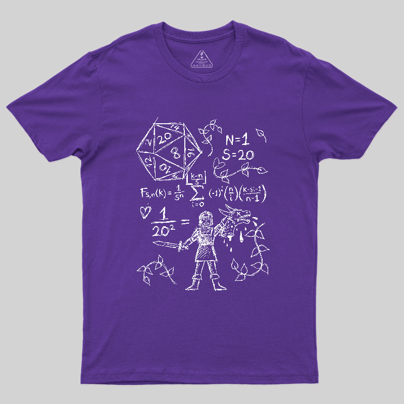 Knight of Probability Geek T-Shirt