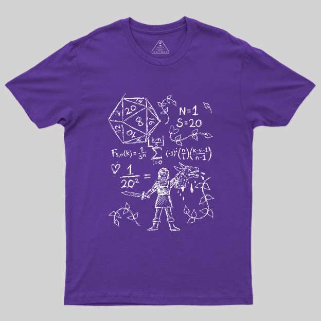 Knight of Probability Geek T-Shirt