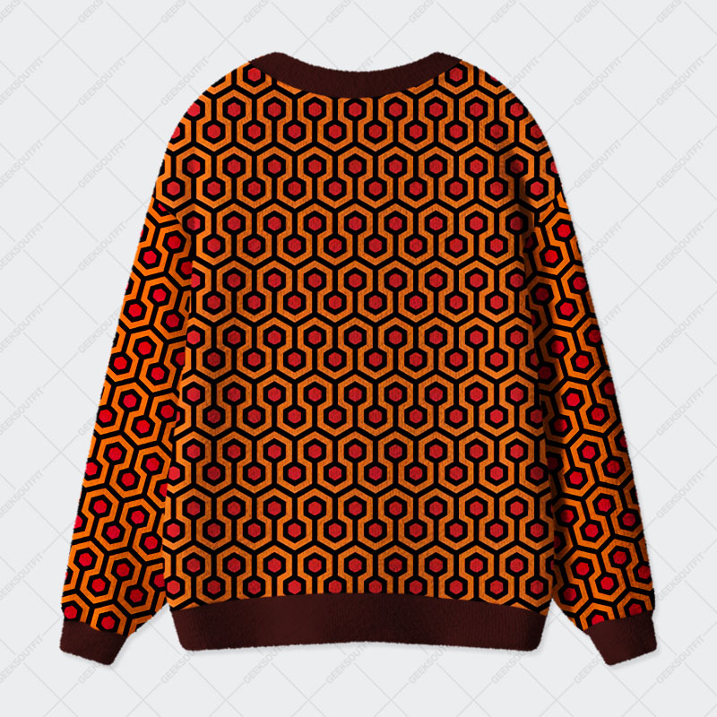 The Shining Humour Geek Ugly Cardigan Sweaters 