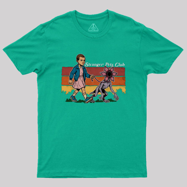 Stranger Pets Club Geek T-Shirt