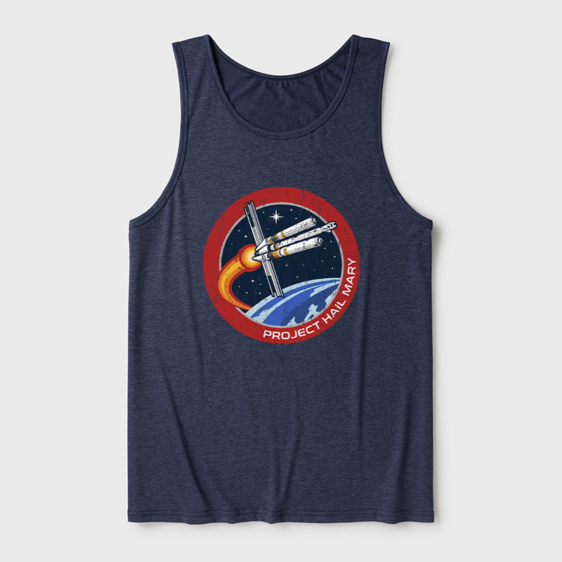 Space Rescue Mission Ultra Soft Heather Tank