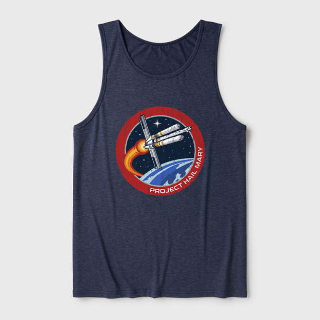 Space Rescue Mission Ultra Soft Heather Tank
