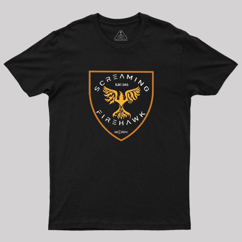 Screaming Firehawk Geek T-Shirt