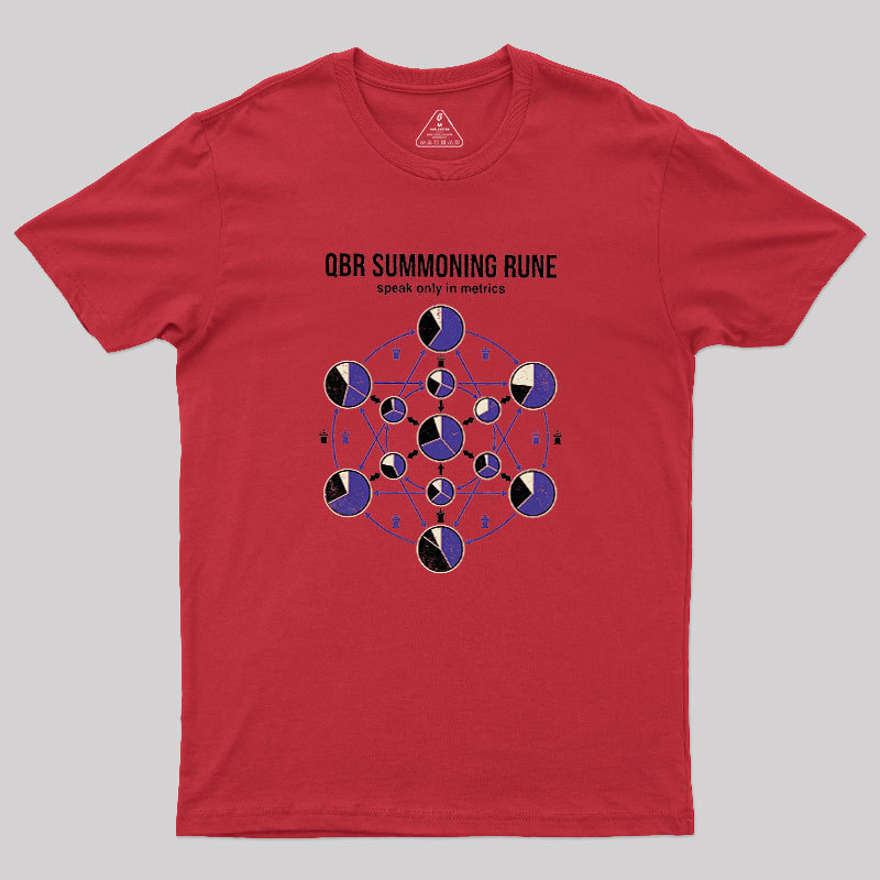QBR Summoning Rune Geek T-Shirt