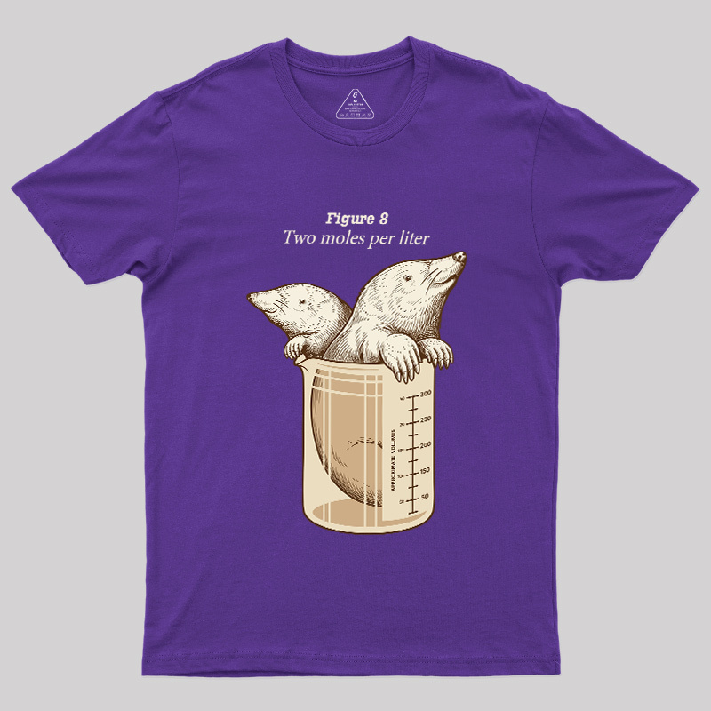 Mole Per Liter Geek T-Shirt