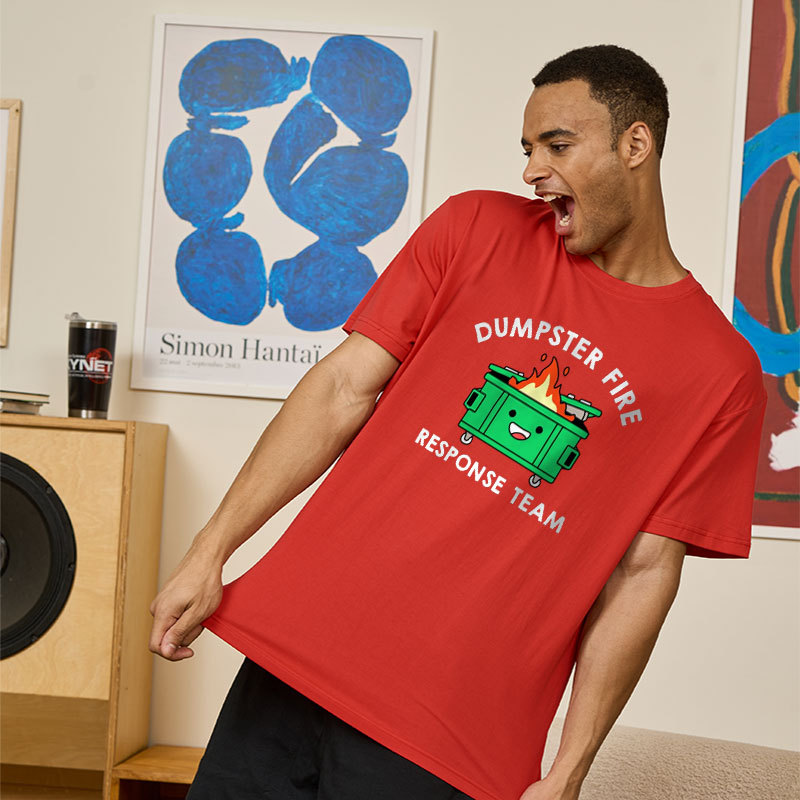 Dumpster Fire Response Team Geek T-Shirt