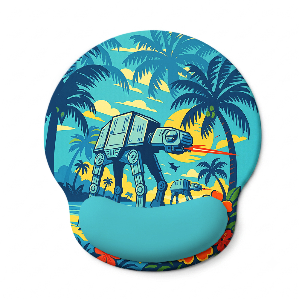 Walker Hawaii Geek Ergonomic Mouse Pad