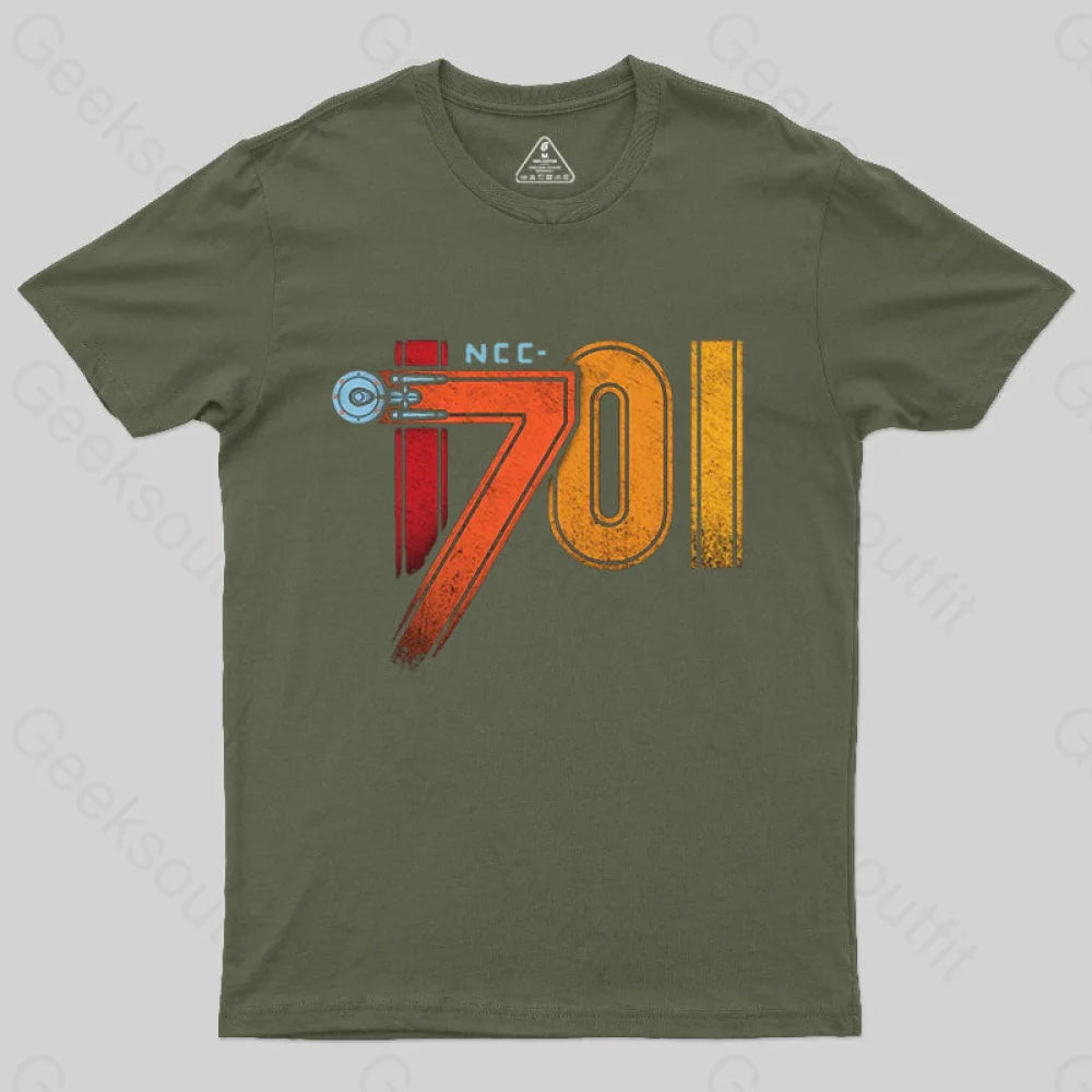 1701 T-Shirt Army Green / S