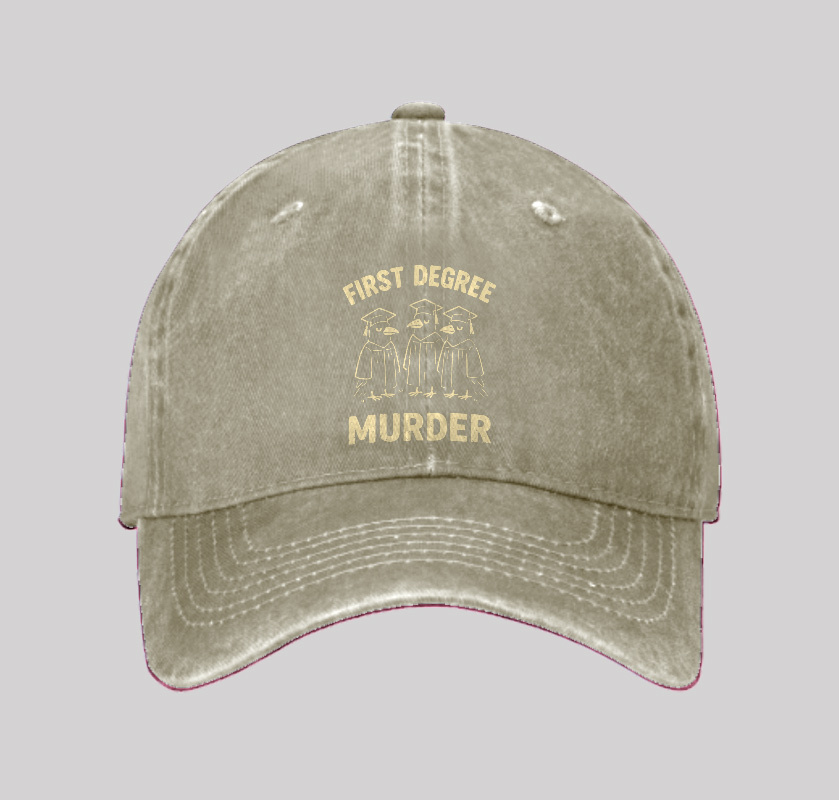 First Degree Washed Vintage Baseball Cap
