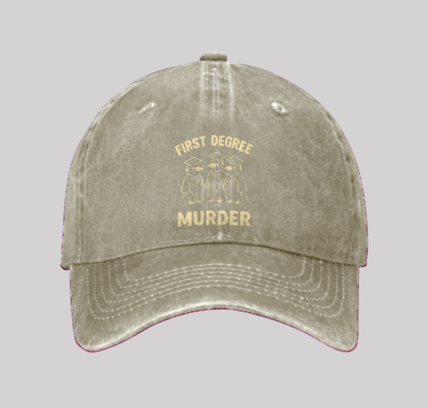 First Degree Washed Vintage Baseball Cap