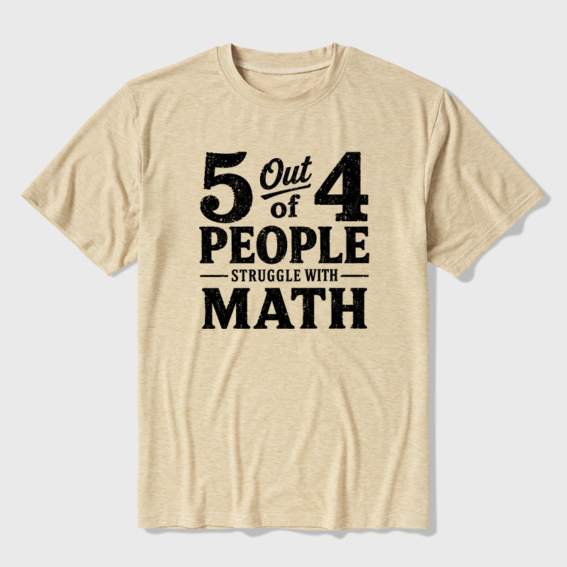 Struggle With Math Ultra Soft Heather Tee
