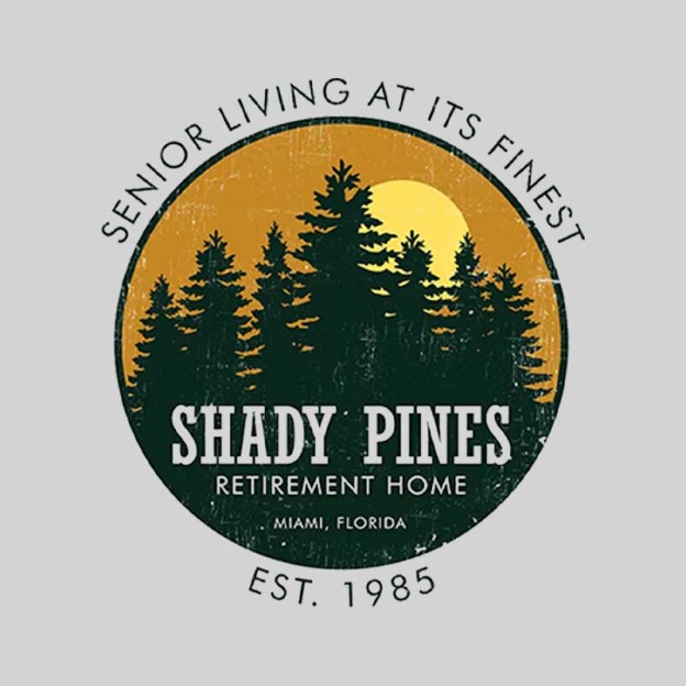 Shady Pines Retirement Home Geek T-Shirt