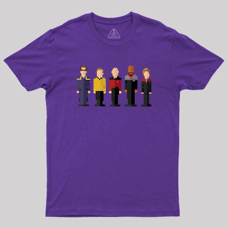 Spaceship Captains Geek T-Shirt