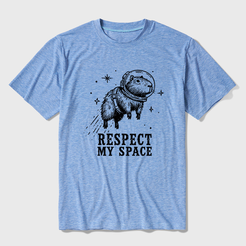 Respect My Space Ultra Soft Heather Tees