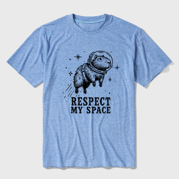 Respect My Space Ultra Soft Heather Tees