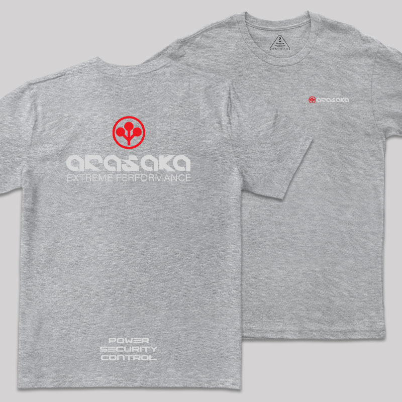 Arasaka Front and Back Printing Geek T-Shirt