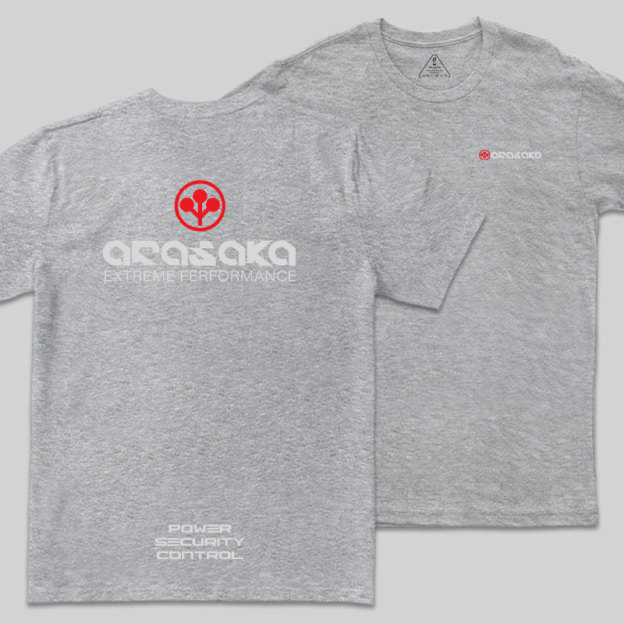 Arasaka Front and Back Printing Geek T-Shirt