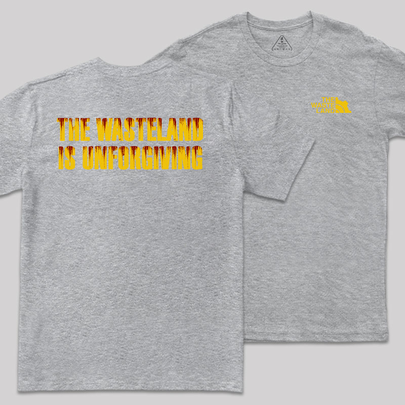 The Wasteland's Wrath Front and Back Printing Geek T-Shirt