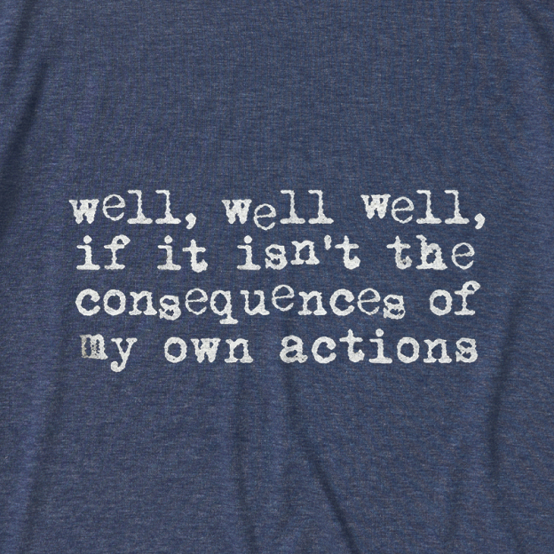 Consequences Ultra Soft Heather Tee
