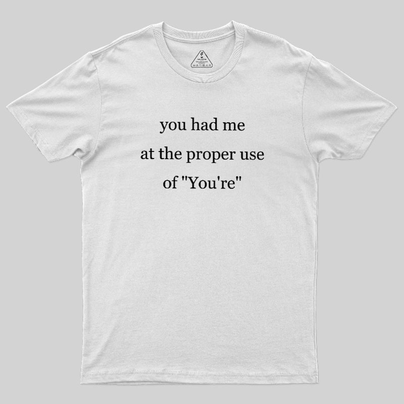 Grammar Lover Geek T-Shirt