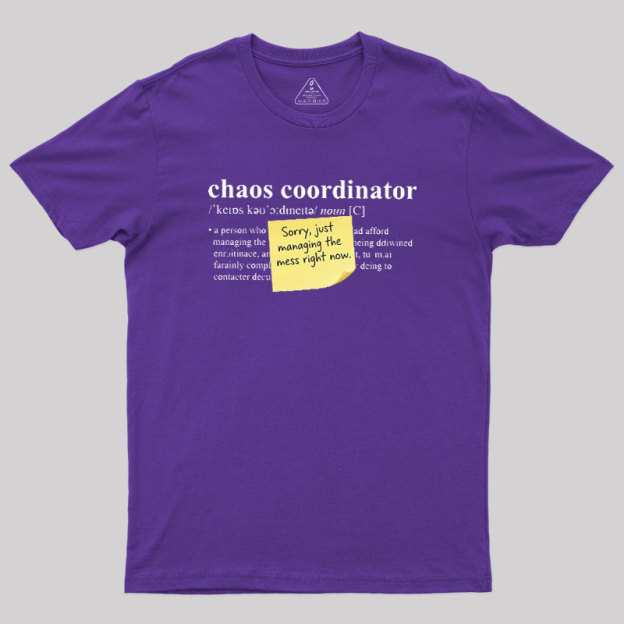 Master of ChaosGeek T-Shirt