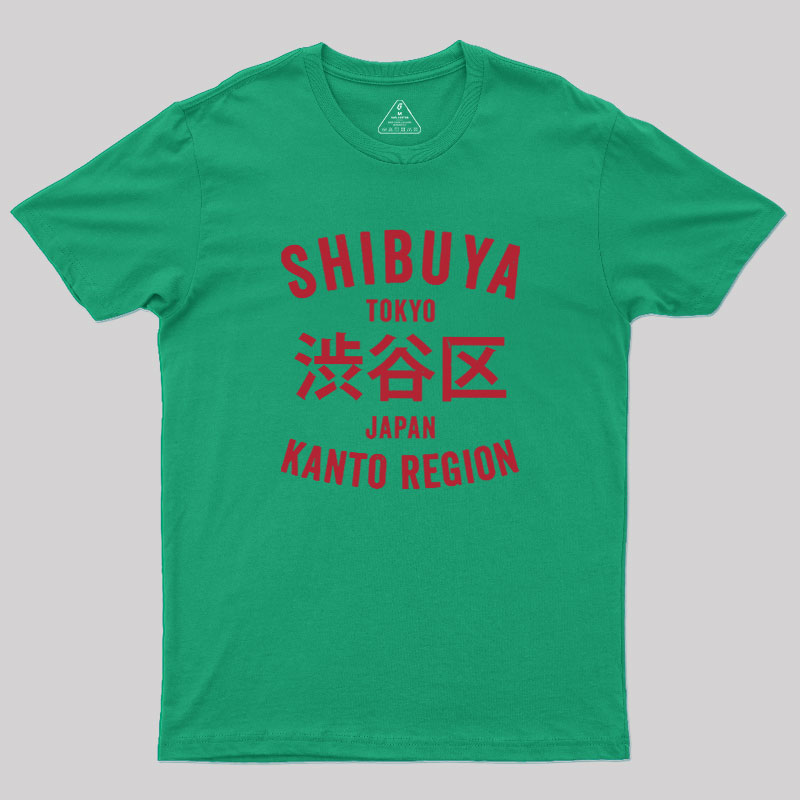 Shibuya Kanto Region Geek T-Shirt